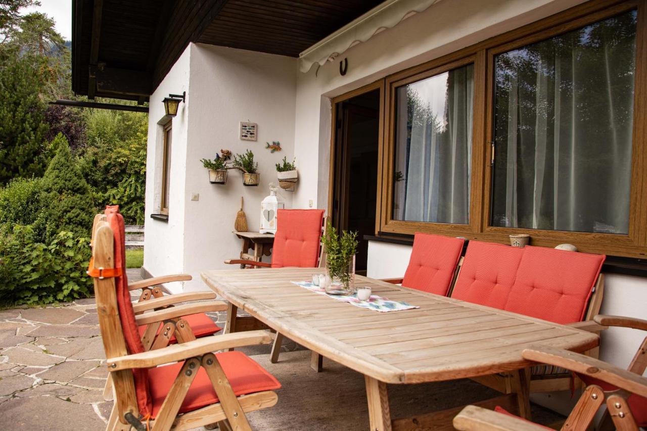 Forellenhof Appartements & Grossmutters Bungalow Leutasch Exterior foto